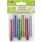 Krafty Kids Twinkle Town Glitter Tubes 3g 6/Pkg-Assorted Colors